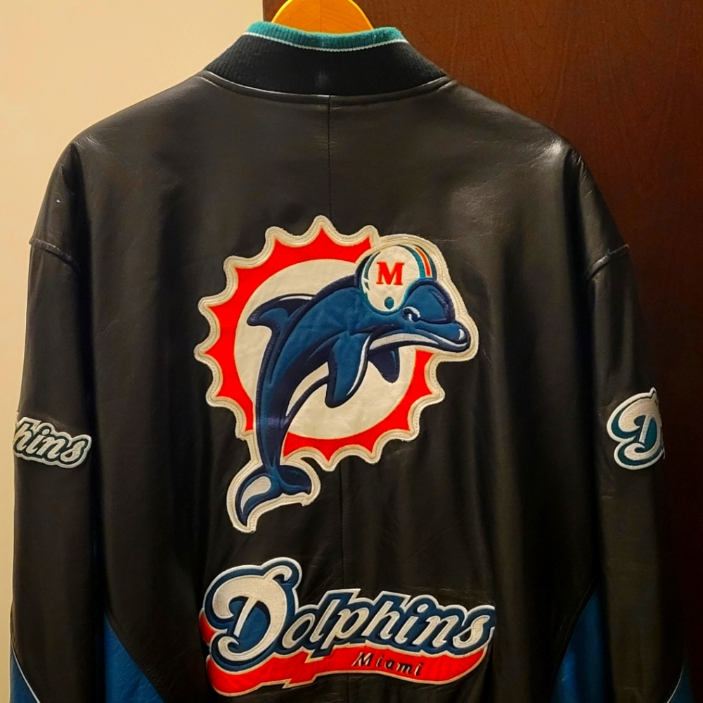 Miami dolphins vintage jacket